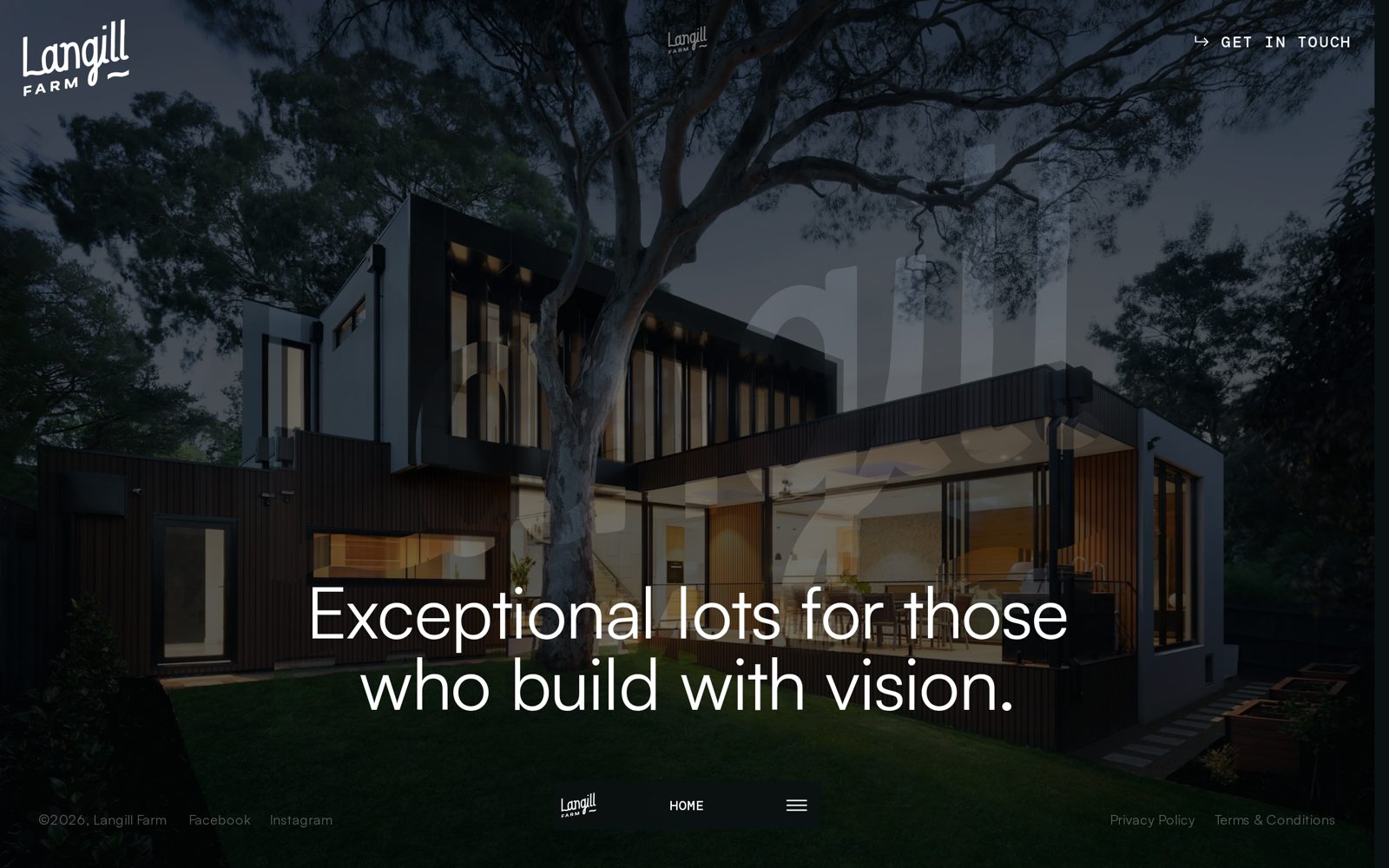 Residential community website